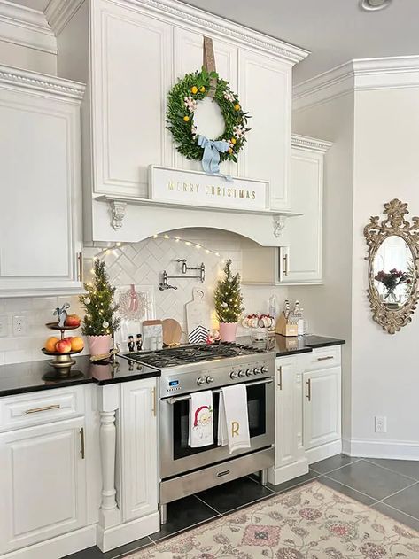 Christmas Home Tour 2023 – Less Than Perfect Life of Bliss Christmas Home Tours 2024, Christmas Home Tours, Shower Cabinets, Holiday House Tours, Christmas House Tour, Gingham Napkins, Flameless Candle Set, Piano Room, Christmas Tours