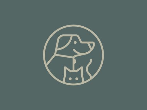 Dog And Cat Logo Design, Dog And Cat Logo, Pet Shop Logo, Pet Branding, Cat Logo Design, Dog Logo Design, Dog Shelter, Logo Animal, Text Logo Design