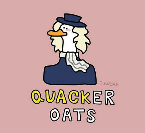 Quacker Oats, Teabag Cartoon, One Shot, Fallout Vault, Oats, Vault Boy, Fictional Characters, Instagram