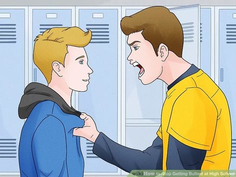 10 Ways to Stop Getting Bullied at High School - wikiHow Getting Bullied, Authority Figures, Social Circle, High School Sports, Clinical Psychologist, You're Not Alone, Stop It, Real Friends, True Friends