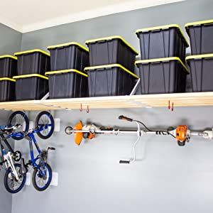 Cool Garage Ideas, Sewing Kit Storage, Garage Storage Shelves, Diy Furniture Ideas, Garage Storage Solutions, Cabinets Storage, Diy Furniture Redo, Storage Systems, Diy Garage Storage