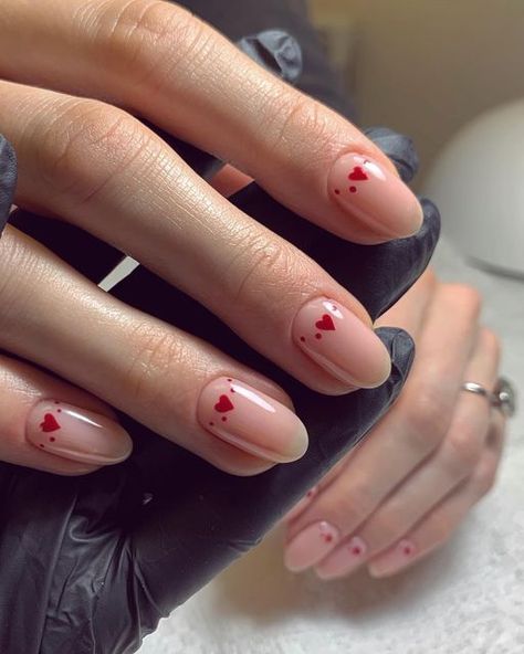 Minimal Nails Art, Bright Summer Nails, Hello Nails, February Nails, Minimal Nails, Minimalist Nails, Chic Nails, Short Acrylic Nails, Valentine's Day Nails