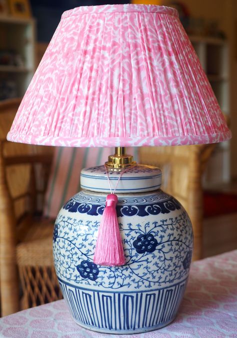 Chinese Lamp, Colorful Lamp Shades, Jar Table Lamp, Ginger Jar Lamp, Vintage Buffet, Babe Cave, Hello Pretty, Number 13, Room Chandelier