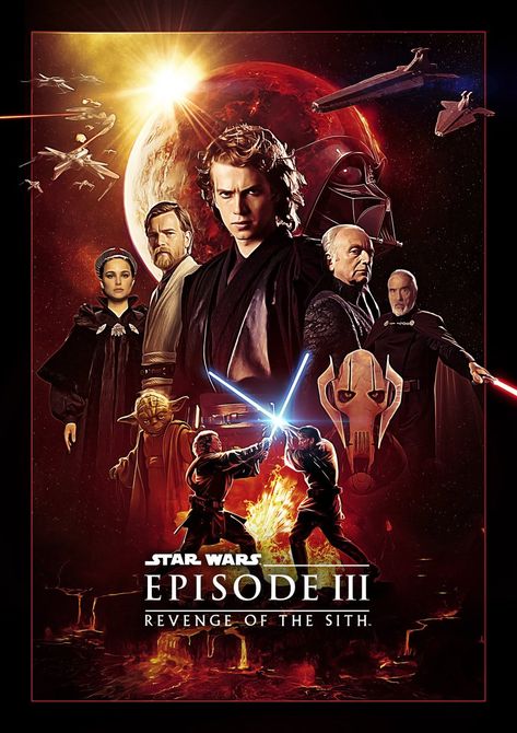 Great Fan made poster Star Wars Episode 4, Anakin Vader, Star Wars Vintage, Star Wars 7, Revenge Of The Sith, Star Wars Anakin, The Sith, Star Wars Outfits, Star Wars Film