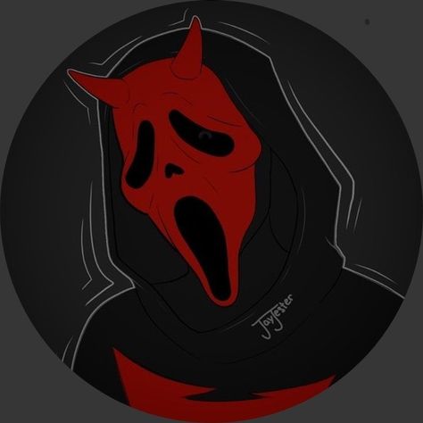 Ghost Face Pfp Aesthetic, Ghost Face Icon, Devil Ghostface, Horror Pfps, Ghost Face Fanart, Pfp Share, Ghost Face Pfp, Ghost Face Drawing, Ghostface Pfp