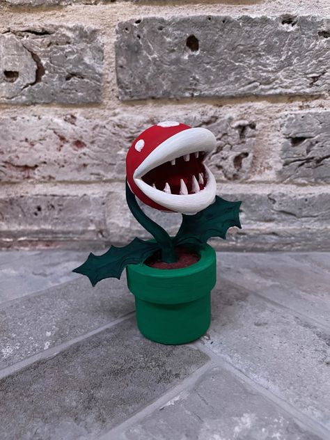 Mario Piranha Plant, Piranha Plant, Tree Support, 3d Printing Projects, Colour Print, Take Your Time, Colorful Prints, To Sell, 3d Printing