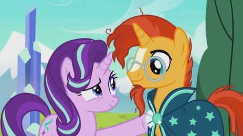 #1119752 - eye contact, raised eyebrow, safe, screencap, spoiler:s06e02, starlight glimmer, sunburst, the crystalling, the crystalling - part 2 - Derpibooru - My Little Pony: Friendship is Magic Imageboard Mlp Starlight Glimmer X Sunburst, Starlight Glimmer And Sunburst, Starlight And Sunburst, Mlp Starlight X Sunburst, Sunburst X Starlight, Starlight Glimmer X Sunburst, Starlight X Sunburst, Mlp Screencaps, Starlight Glimmer