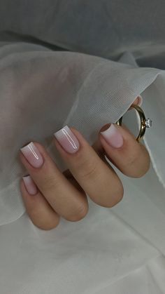 Neutral Nails Acrylic, Sassy Nails, Simple Gel Nails, Girly Acrylic Nails, Work Nails, Casual Nails, Blush Nails, Acrylic Nails Coffin Short, Short Acrylic Nails Designs