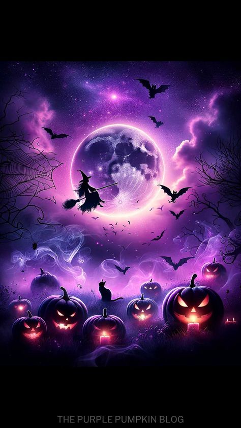 Add a hauntingly beautiful touch to your iPhone this season. Our aesthetic Halloween wallpapers are designed to blend the charm and mystery of Halloween, offering a rich visual experience. Whether you're in the mood for spooky wallpaper images or cute wallpapers for a light-hearted feel, The Purple Pumpkin Blog has it all. Dive deep into our collection and let your iPhone mirror your Halloween spirit. Halloween Wallpapers Collages, Iphone Halloween Background, Halloween Cellphone Wallpaper, Scary Halloween Wallpaper Backgrounds, Free Halloween Wallpaper Iphone, Happy Halloween Wallpaper Iphone, Halloween Wallpaper Android, Purple Pumpkin Wallpaper, Fall Purple Wallpaper