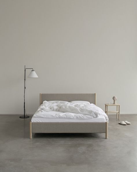 Re:Bed Danish Bed The Best Scandinavian Bed and Mattress Brands Scandinavian Bed, Bed Frame Grey, Nordic Bed, Scandinavian Bedding, Calm Color Palette, Nordic Color, Ikea Bed, Minimalist Bedroom Design, Aesthetic Minimalist