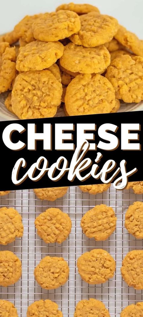 Cheddar Cookies Recipe, Cheese Crackers With Rice Krispies, Rice Krispie Cheddar Crackers, Cheese Straws With Rice Krispies, Cheese Wafers With Rice Krispies, Cheese Cookies Cheddar, Savory Cookies Recipes, Cheddar Cookies, Cookies With Rice Krispies