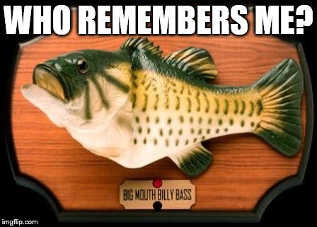 big mouth billy bass Billy Bass Fish, Singing Fish, Weird Inventions, Tackle Shop, Bass Fish, Boys Life, Big Mouth, Fishing Humor, Novelty Items