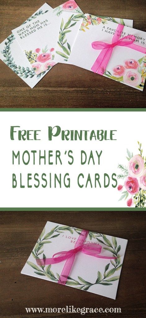 Mother's Day Blessing Cards: Free Printable | More Like Grace Mother's Day Blessing, Mothers Day Scripture, Free Mothers Day Cards, Mother's Day Decorations, Keeping Faith, Mother's Day Printables, Church Gifts, Bible Printables, Printable Party Decorations