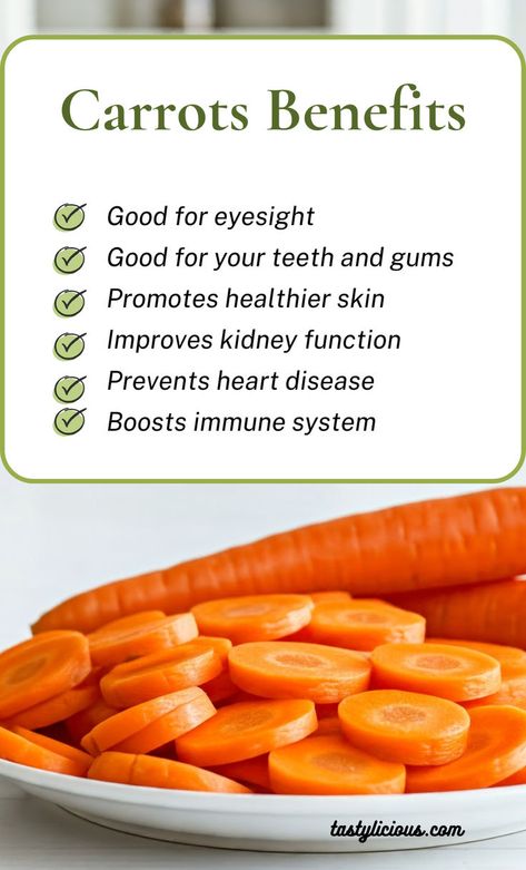 carrots health benefits carrot juice health benefits carrots for eyesight carrots anti aging benefits Fruits And Vegetables Benefits, Improving Eyesight, Benefits Of Carrots, Potion Ideas, Onion Benefits, Health Benefits Of Carrots, Smoothie Recipes Green, Fruits And Vegetables List, Vegetables List