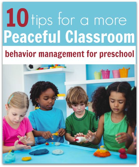 Preschool Behavior Management Peaceful Classroom, Preschool Behavior Management, Preschool Classroom Setup, Classroom Management Preschool, Preschool Behavior, Preschool Teachers, Classroom Behavior Management, Preschool Class, Classroom Behavior