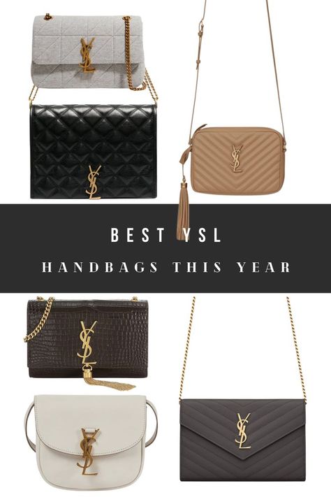 Best YSL Bags, Yves Saint Laurent Handbags Ysl Crossbody Bag Outfit, Ysl Bag Outfit Casual, Saint Laurent Bag Outfit, Ysl Bag Outfit, Designer Bag Collection, Popular Designer Bags, Ysl Crossbody Bag, Crossbody Bag Outfit, Ysl Purse