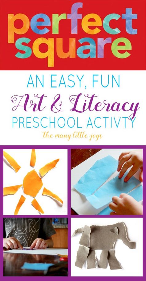 Bring your child's imagination to life and develop preschool art and literacy skills by using this simple, fun book to inspire your own creations. Lesson For Preschoolers, Kindergarten Art Activities, Kindergarten Art Lessons, Pre Writing Activities, Kids Literacy, Shapes Preschool, Literacy Lessons, Preschool Literacy, Shapes Activities