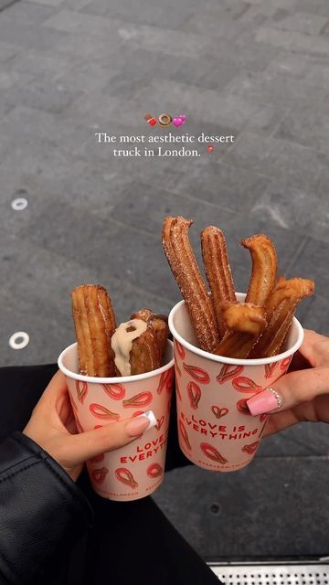 Churros Branding, Dessert Packaging, Business Content, Holiday Romance, Hot Chocolate, London, Cake, Instagram