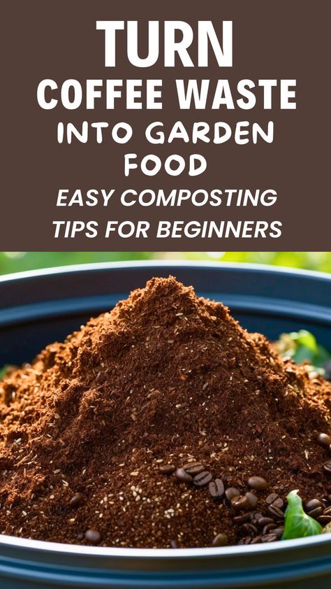 Don’t toss those coffee grounds. Learn how to transform your kitchen waste into nutrient-rich compost that your garden will love. This beginner-friendly guide covers everything you need to know about using coffee grounds to enrich your soil and grow healthier plants. Click to start composting like a pro. Homemade Compost Bin, Coffee Grounds For Plants, Composting For Beginners, Homemade Compost, Start Composting, Uses For Coffee Grounds, Garden Compost, Kitchen Waste, Chicken Runs