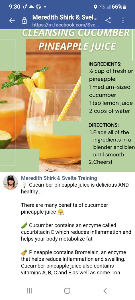 Cucumber And Pineapple Juice, Pineapple Cucumber Cleanse, Pineapple And Cucumber Juice Cleanse, Cucumber Cleanse, Pineapple And Cucumber, Cleansing Juice, Pineapple Cucumber, Fitness Foods, Cucumber Benefits