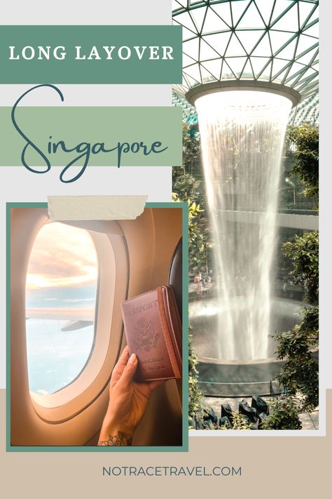 Check out everything you can do in the Singapore Changi Airport on your next long layover! This is great for any budget traveler who wants to take advantage of their time while in transit. Singapore Airport, Singapore Things To Do, Singapore Attractions, Singapore Itinerary, Singapore Changi Airport, Singapore Hotels, Changi Airport, Airport Aesthetic, Budget Travel