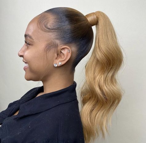 High Weave Ponytail, Ponytail Sleek, Long Ponytail Hairstyles, Hair Sleek, Slick Ponytail, Perfect Ponytail, Weave Ponytail Hairstyles, Blonde Ponytail, Sleek Ponytail Hairstyles