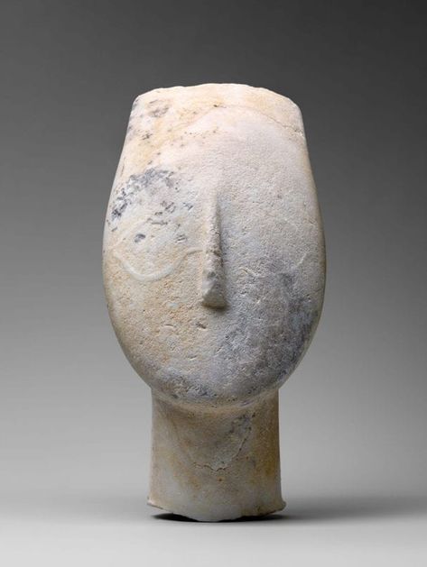 Brancusi Sculpture, Cycladic Art, Museum Nyc, Prehistoric Art, Ancient Sculpture, Roman Art, Greek Art, Stone Sculpture, European Art