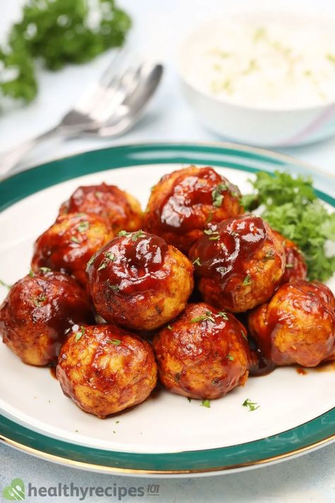 Air Fryer Chicken Meatballs Recipe: Easy and Quick Meal in 35 Mins Air Fryer Chicken Meatballs, Meatballs Recipe Easy, Air Fryer Bacon Wrapped Chicken, Chicken And Sausage Gumbo Recipe, Sausage Gumbo Recipe, Bacon Wrapped Chicken Recipes, Gumbo Recipe Easy, Chicken Meatballs Recipe, Chicken And Sausage Gumbo