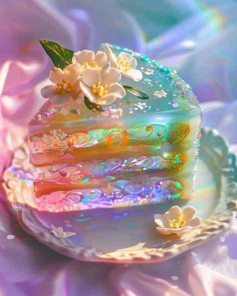 Jelly Aesthetic, Jelly Cakes, 3d Jelly Cake, Jelly Crystals, Cute Iphone Wallpaper Tumblr, Jelly Art, Jello Cake, Jelly Wallpaper, Beautiful Scenery Photography