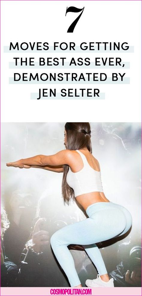 7 Moves for Getting the Best Ass Ever, Demonstrated by Jen Selter - Cosmopolitan.com Jen Selter Workout, Squats Challenge, Yoga Styles, Jen Selter, Bum Workout, Body Workout Plan, Fitness Workout For Women, Glutes Workout, Workout Challenge