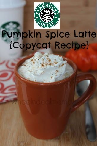 Copycat Pumpkin Spice Latte, Pumpkin Spice Latte At Home, Starbucks Pumpkin Spice Latte, Latte At Home, Starbucks Pumpkin Spice, Pumpkin Spiced Latte Recipe, Homemade Pumpkin Spice, Starbucks Pumpkin, Pumpkin Spice Syrup