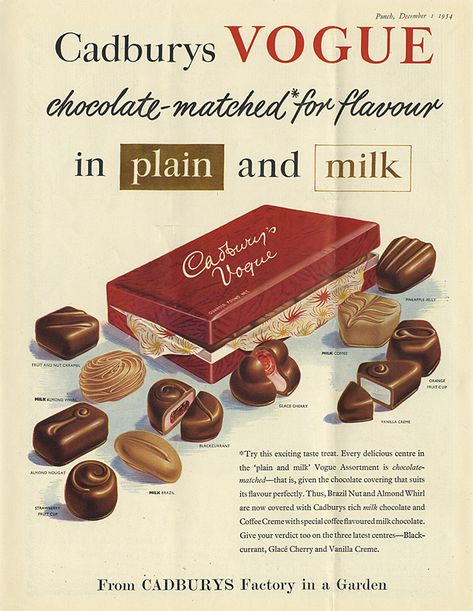 Vintage Chocolate Ads, Madeleine Packaging, Chocolate Advertisement, Chocolate Advertising, Old Sweets, Pineapple Jelly, Candy Poster, Chocolate Recipes Homemade, Dessert Packaging