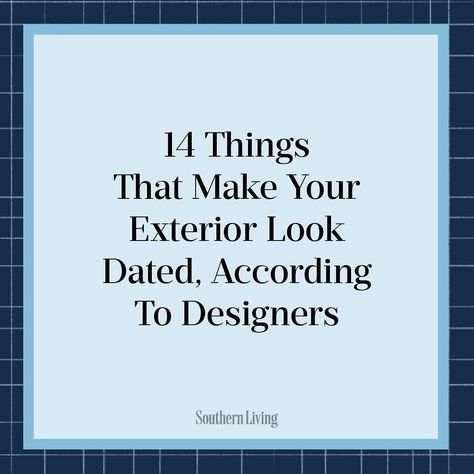 As the first impression of your home, it’s important for the exterior, especially the front facade, to feel refreshed and welcoming. This goes beyond colorful containers and cute doormats. At the link in our profile we’re sharing the expert opinions of Southern interior designers to help you update your curb appeal this year. Gray Stucco Exterior, Outdated House, Cute Doormats, Lisa Henderson, Southern Interior, Farmhouse Trends, Front Facade, Cedar Shakes, Peeling Paint