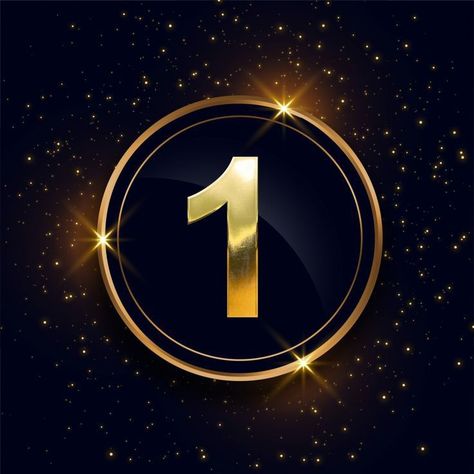 1 Number Wallpaper, 3 Days To Go Countdown, Days To Go Countdown, Book Cover Art Diy, Happy Independence Day Images, Golden Number, Photoshop Tutorial Photo Editing, First Youtube Video Ideas, Love Animation Wallpaper