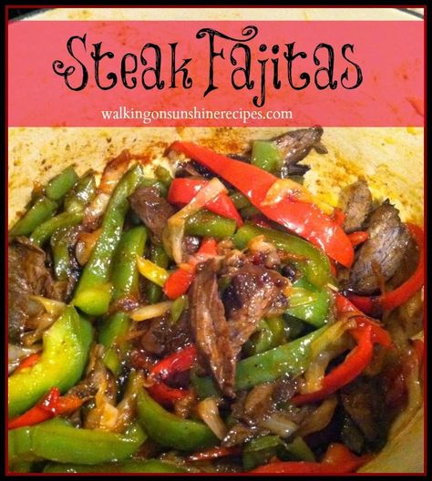 Life, decorating and what's for dinner tonight in my house tonight! Best Fajita Recipe, Best Steak Fajitas, Beef Fajita Recipe, Flank Steak Fajitas, Easy Steak Fajitas, Steak Fajita Recipe, Fajita Marinade, Homemade Fajita Seasoning, Beef Fajitas