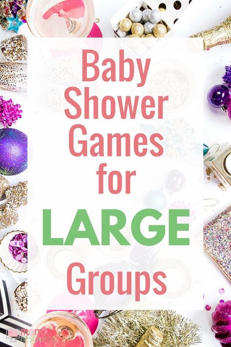 Large Baby Shower Ideas! Baby Shower Bingo Cards. 80 different printable baby shower bingo cards. Instantly download this printable baby shower game. Baby shower game play for large baby showers - up to 80 guests! One less thing for you to worry about before the big baby shower! http://www.momresource.com/baby-shower-games-for-large-groups Games For Large Groups, Baby Shower Games For Large Groups, Baby Shower Gifts For Guests, Baby Shower Games Coed, Shower Prizes, Funny Baby Shower Games, Boy Baby Shower Ideas, Baby Shower Prizes, Ideas Baby Shower