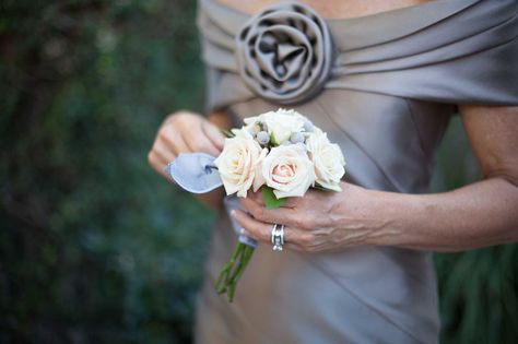 Nosegay bouquet for mom's. Flowers by Jan Dekker Designs. Mother Of The Bride Flowers, Nosegay Bouquet, Flower Moxie, Wedding Church, December Wedding, Stones Throw, Bride Flowers, Single Rose, Church Ideas