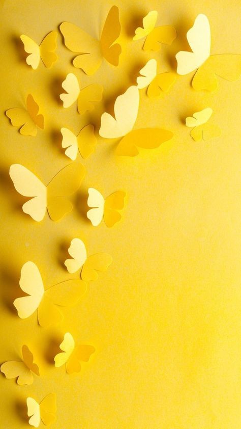 Yellow Colour Wallpaper, Cute Yellow Wallpaper Iphone, Yellow Background Wallpapers, Yellow Butterfly Wallpaper, Cool Yellow Wallpapers, Yellow Phone Wallpaper, Yellow Iphone Wallpaper, Yellow Background Aesthetic, Wallpaper Iphone Yellow