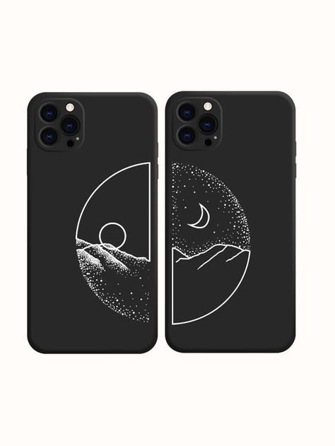 Best Friend Phone Cases For 2, Couple Case Design, Cute Couple Phone Cases, Couple Phone Cases Aesthetic, Diy Gifts Sister, Phone Case Couple, Couple Phone Cases, Phone Cases Samsung, Couple Case