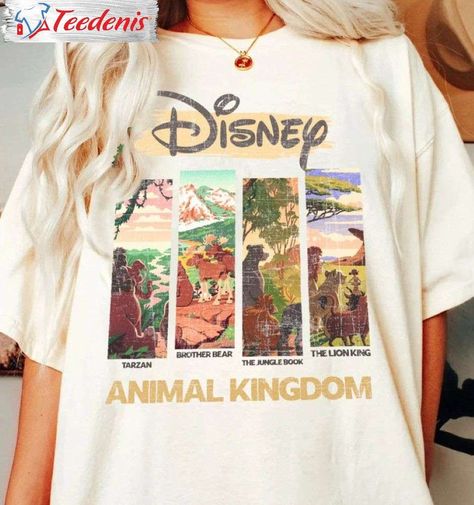 Unique Disney Gifts, Disney Gifts For Adults, Disney Animal Kingdom Shirts, Animal Kingdom Shirt, Disney Animal Kingdom, Disney Family Vacation Shirts, Animal Kingdom Shirts, Disney Themed Outfits, Disney 2024