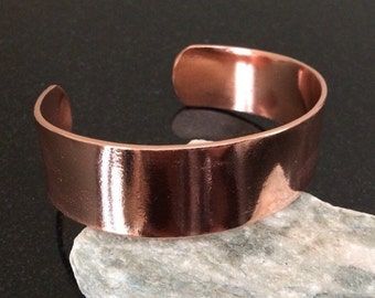 Copper Properties, Copper Work, 7th Anniversary Gifts, Copper Cuff Bracelet, 7th Anniversary, Copper Cuff, Handmade Wire Jewelry, Copper Bracelet, Pure Copper