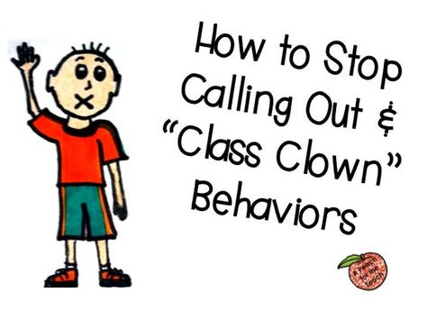 Class Clown, Teaching Classroom Management, Classroom Behavior Management, Behaviour Management, Challenging Behaviors, School Social Work, Class Management, Classroom Behavior, School Psychology