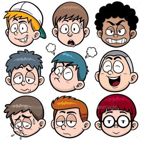 Boy face Animated Face Drawing, Comics Characters Drawing, Cartoon Boy Drawing, Cartoon Man Face, Boy Face Drawing, Animation Face, Boy Character Design, Animation Character Drawings