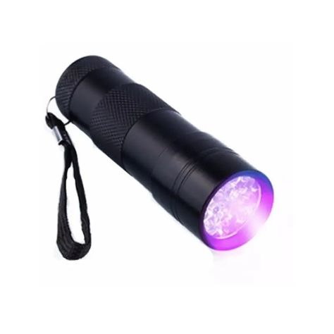 1pc Mini 9led Uv Flashlight Ultraviolet Led Flashlight Ultra Violet Invisible Ink Marker Detection Torch Light 3aaa Uv Lamp Without Battery - Tools & Home Improvement - Temu Canada Uv Flashlight, Invisible Ink, Battery Tools, Torch Light, Uv Lamp, Led Flashlight, Black Light, Ultra Violet, Flashlight