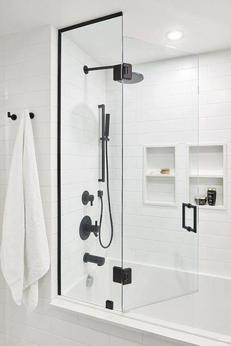 Black shower tray