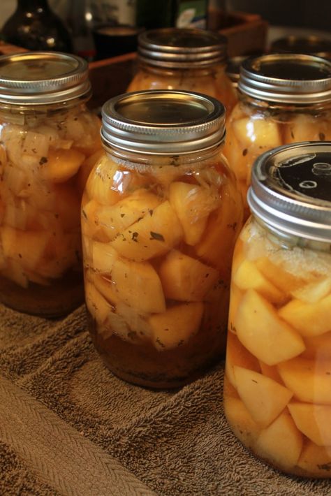 Herbed Potatoes with Onions | Pressure Canning, Raw Pack, Potatoes in Water | The Cottage Vegetable Can Potatoes Recipes, Potatoes With Onions, Canning Potatoes, Herbed Potatoes, Preserving Recipes, Pressure Canning Recipes, Canned Potatoes, Canning Ideas, Canning Vegetables