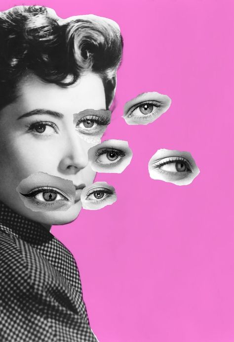 Tyler Spangler, Attention Seekers, Stream Of Consciousness, Consciousness, Collage, Art