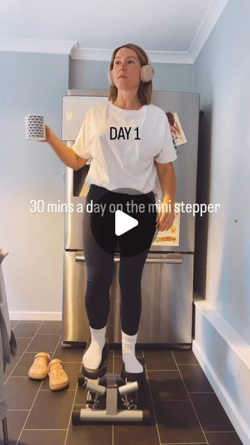 30 mins a day on the mini stepper for 30 days! Mini Stepper Before And After, Mini Stepper, Day Challenge, 30 Day Challenge, Join Me, 30 Day, Garage, Track, Let It Be