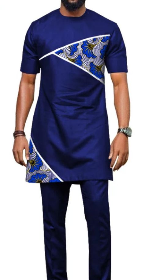 African Man Suit Men Styles, Short Sleeve Native Styles For Men, African Wear Styles For Men Shirts & Tops, Men’s African Wear, Mens Kaftan African Men, African Man Outfit, Vitenge Dresses Designs African Wear, Men African Wear Weddings, African Man Shirt