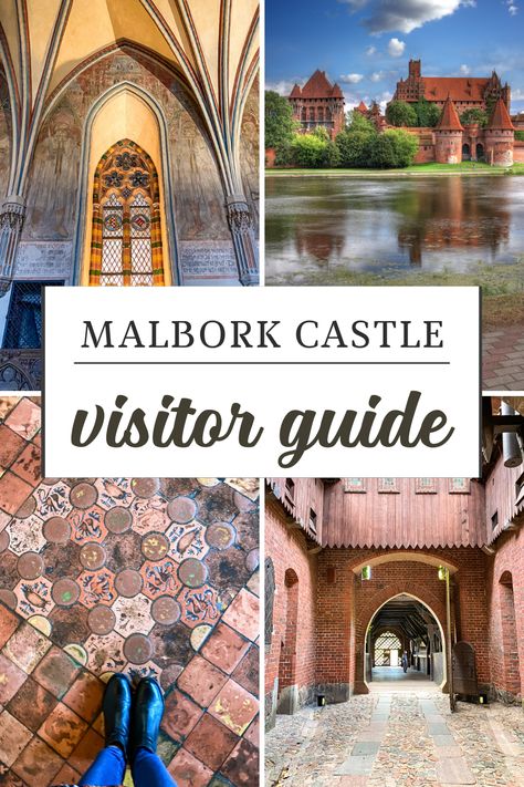 Malbork Castle is one of the most beautiful and well-preserved castles in Poland. If you're looking for a fascinating day trip from Gdansk, then this guide will tell you everything you need to know about visiting Malbork Castle. Learn how to get there, what to see, and tips for making the most out of experience. castles | gothic architecture | history | Poland travel | travel tips | travel guides Malbork Castle Poland, Scandinavian Cruise, Poland Trip, Malbork Castle, Baltic Cruise, High Castle, Travel Architecture, Poland Travel, Architecture History